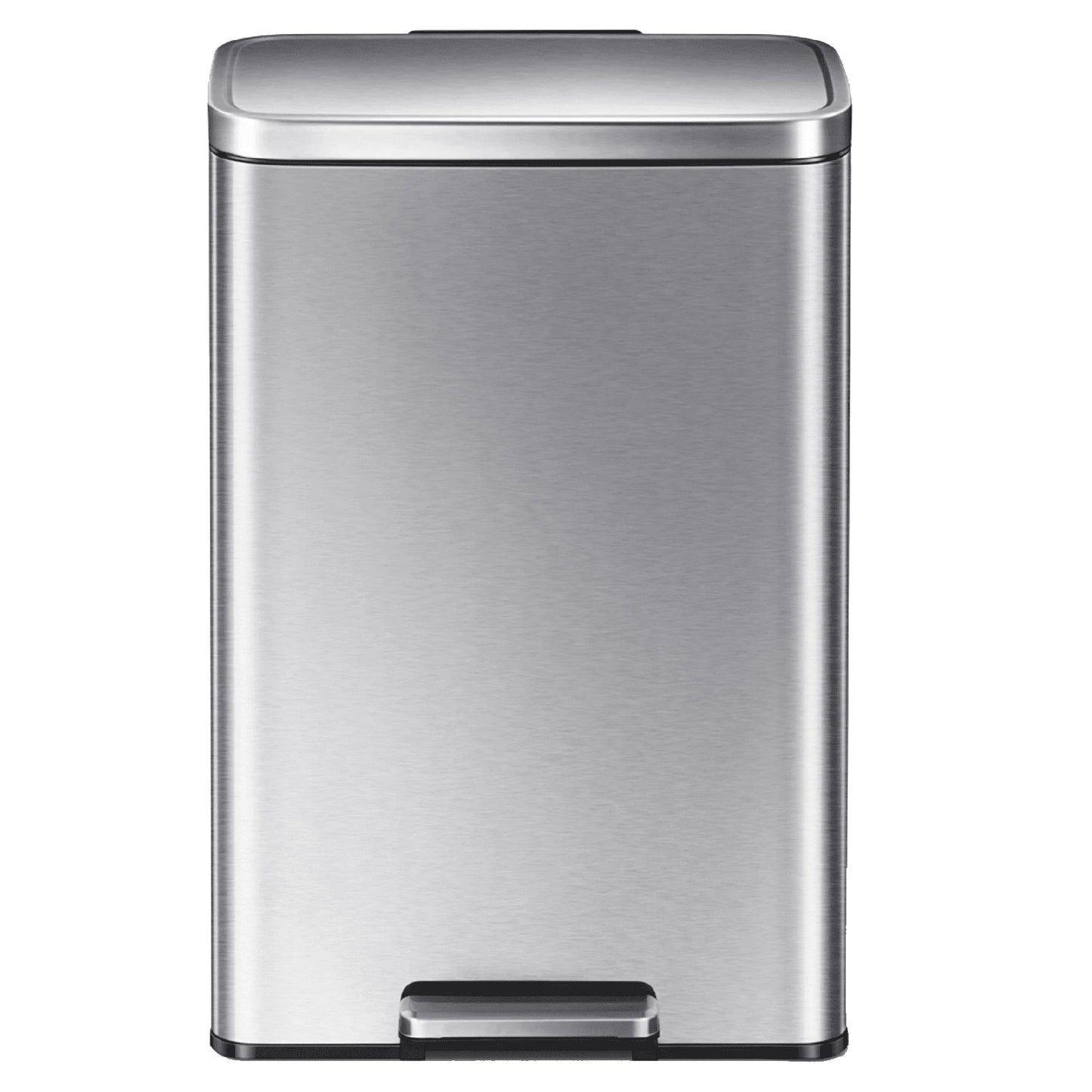 Stainless Steel Fingerprint Resistant Kitchen Trash Can