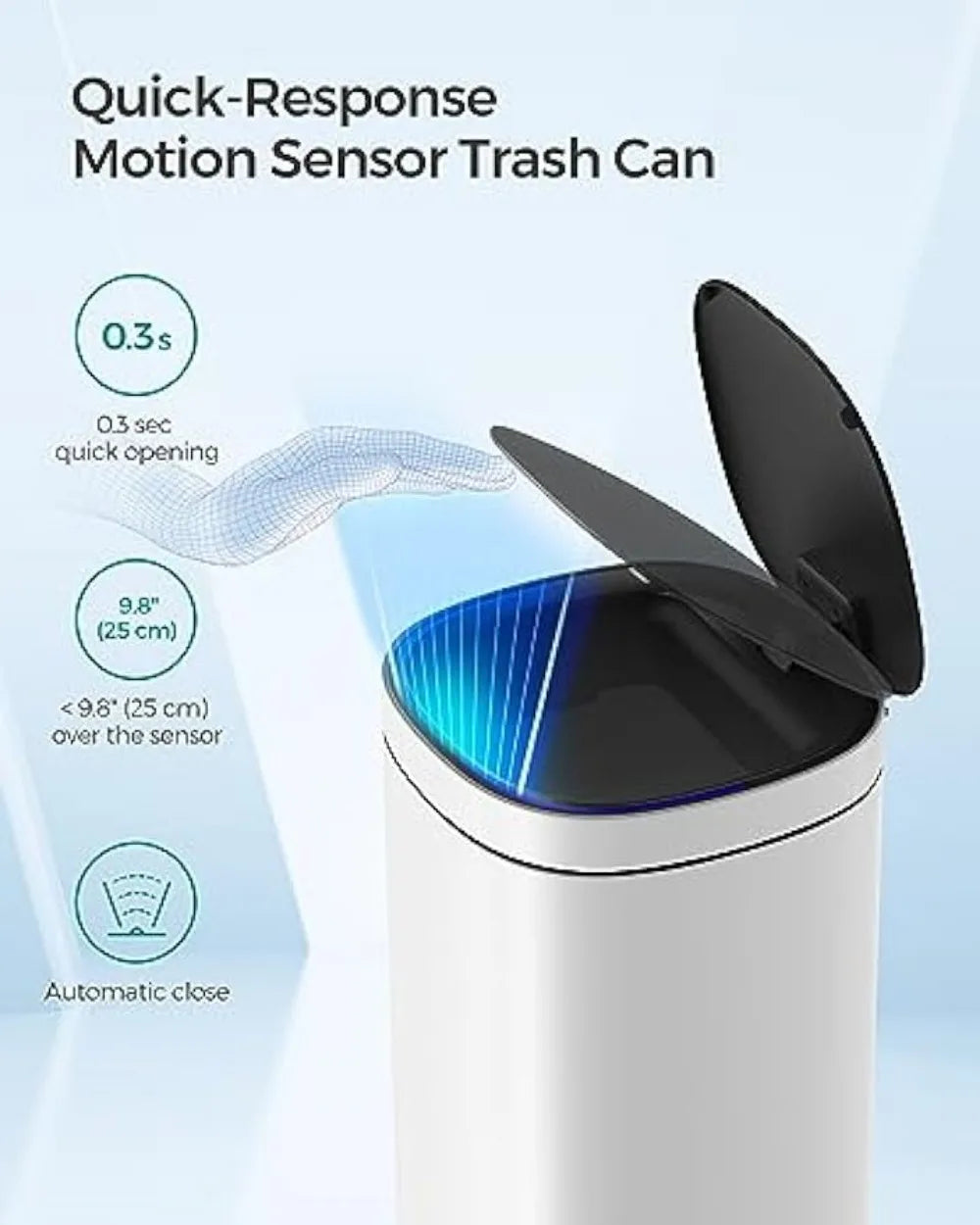 Motion Sensor Trash Can