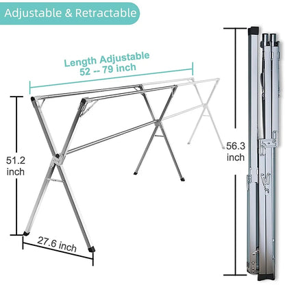 Heavy Duty Stainless Steel Laundry Drying Rack