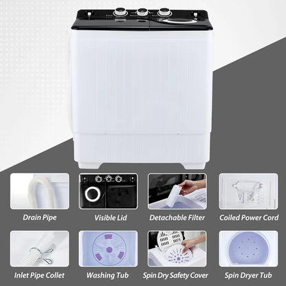 Portable Washing Machine Washer and Dryer Combo