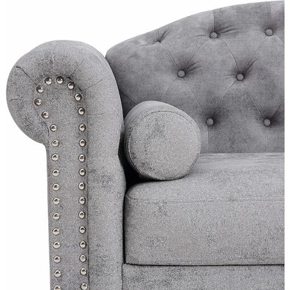 Upholstered Sofa Couch With Deep Seats