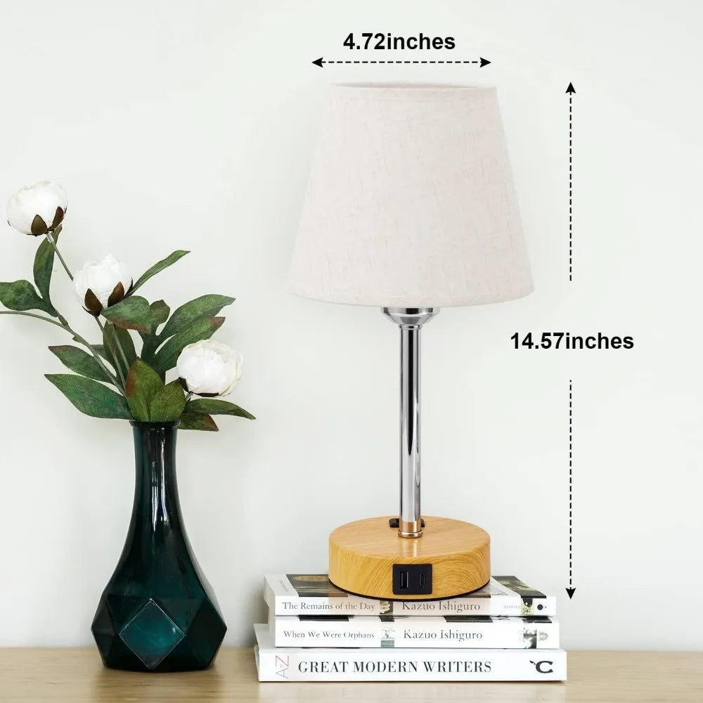 Bedside Table Lamps Set