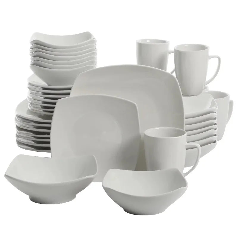 40-Piece Dinnerware dishes and plates Set