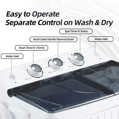 Portable Washing machine And Dryer Combo