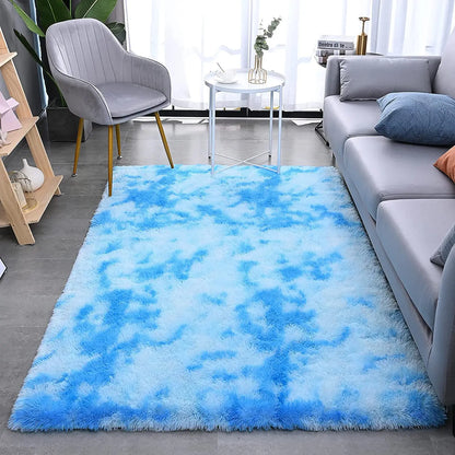 Large Area Rug Fluffy Warm Winter Carpets