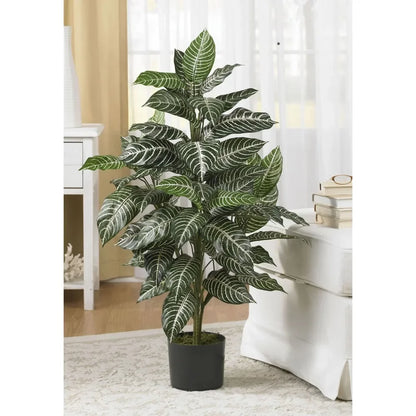 Artificial Plant With Decorative Planter Decoration