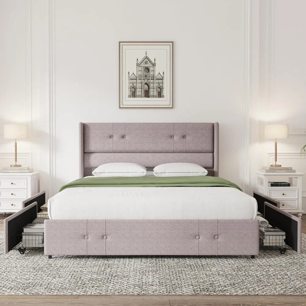 King Size Bed Frame Platform