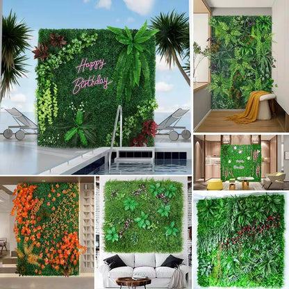 Artificial Plants Grass Wall Panel