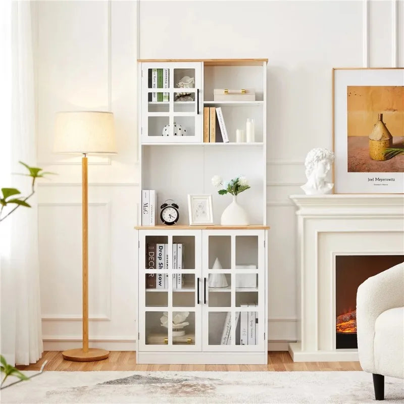 Kitchen Pantry Storage With 3 Cabinets