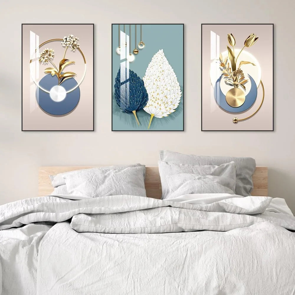 Abstract Modern Natural Framed Decorative Painting