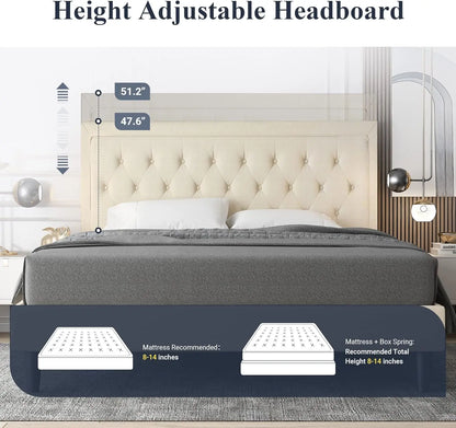 Adjustable Headboard Bed frame