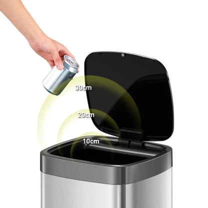 Stainless Steel Motion Sensor Kitchen Trash Can