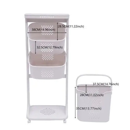 3 Tier Laundry Hamper Basket