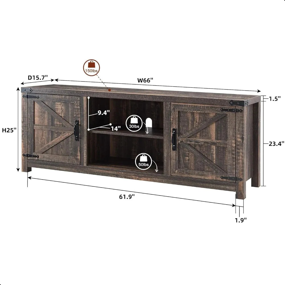 Fireplace TV Stand For 75 Inch TV