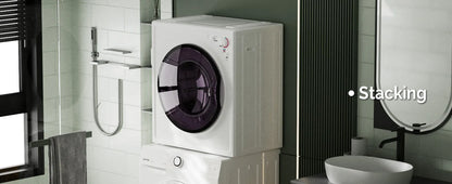 Electric Compact Front Load Tumble Laundry Dryer