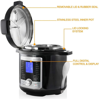 Stainless Steel Electric Digital Pressure Cooker