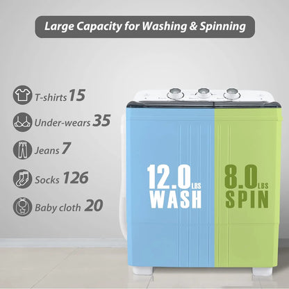 Portable Washing Machine Washer and Dryer Combo