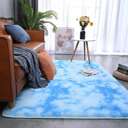 Large Area Rug Fluffy Warm Winter Carpets