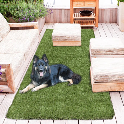 Indoor/Outdoor Artificial Grass Rug For Patio