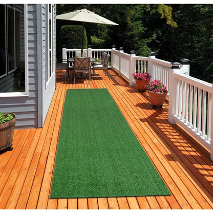 Indoor/Outdoor Artificial Grass Rug For Patio