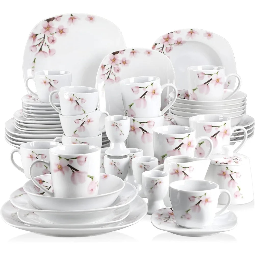 50-Piece Dinnerware Set