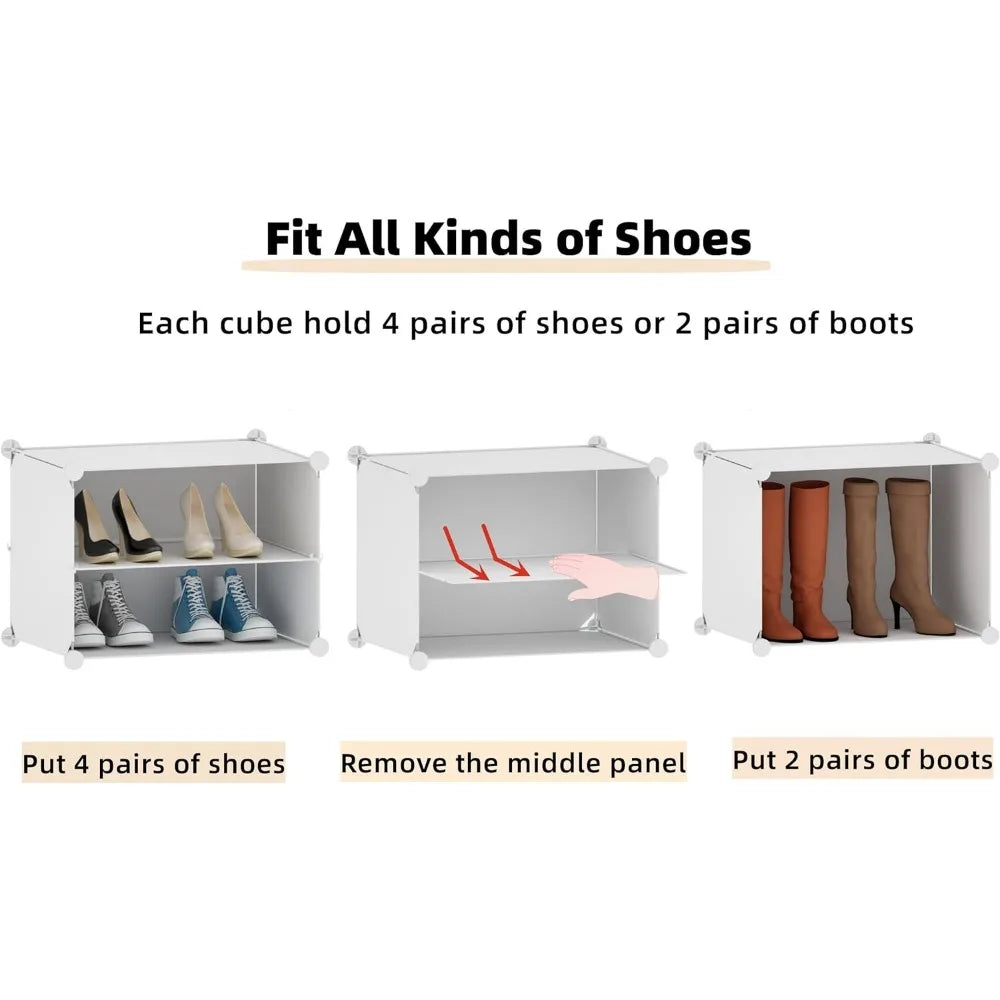 48 Pair Shoe Storage Cabinet