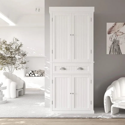 Kitchen Pantry Storage Cabinet With Doors