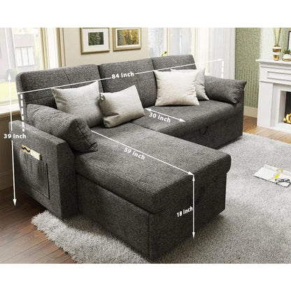 2 in 1 Sleeper Sofa