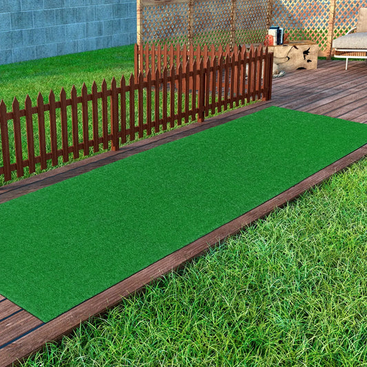 Indoor/Outdoor Artificial Grass Rug For Patio