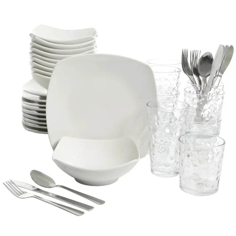 40-Piece Dinnerware dishes and plates Set