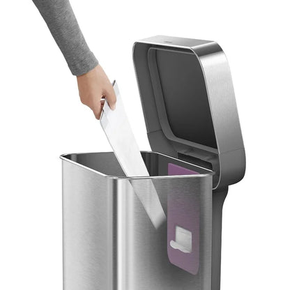 Hands-Free Kitchen Step Trash Can