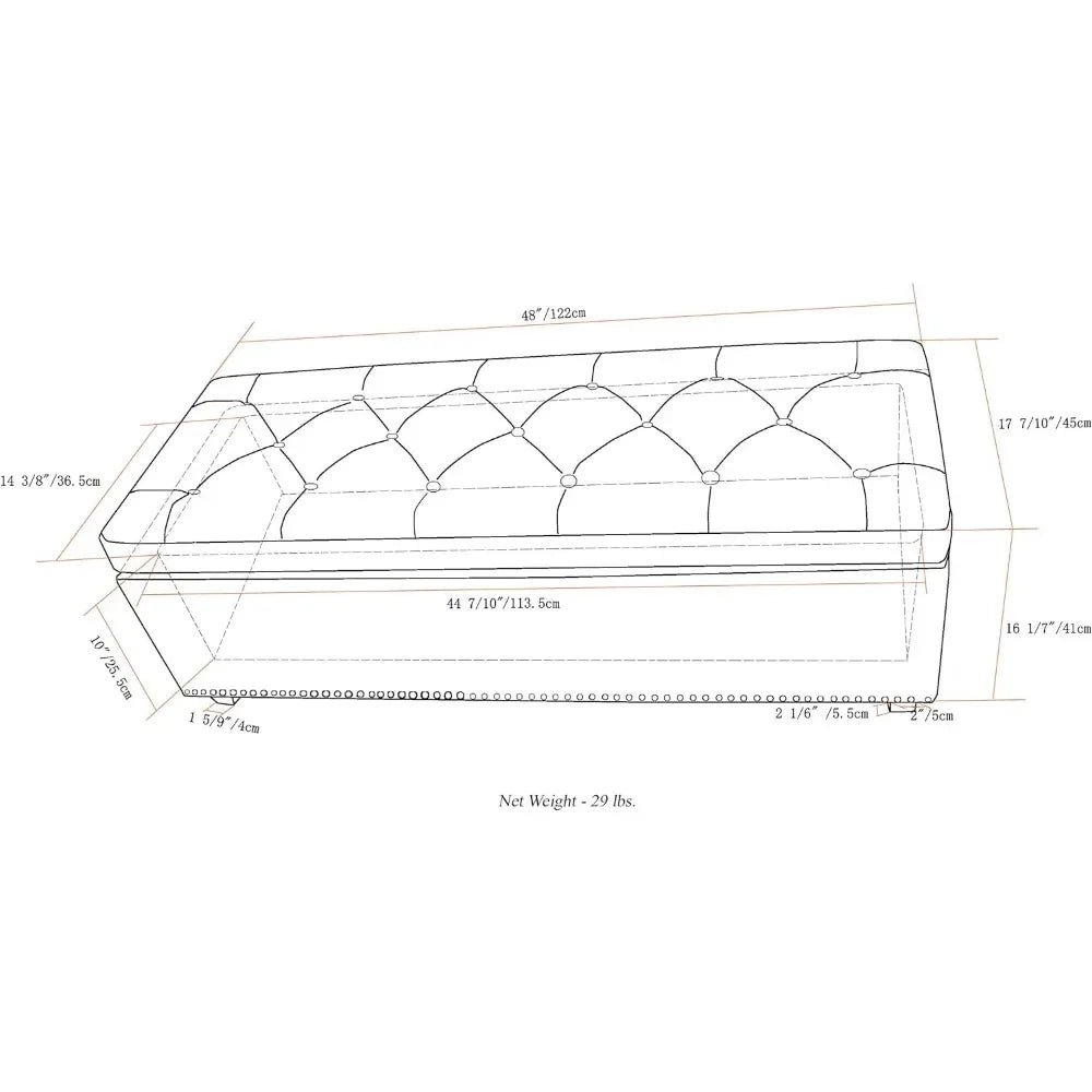 Sofa Bedroom Office Footrest Plastic Bench