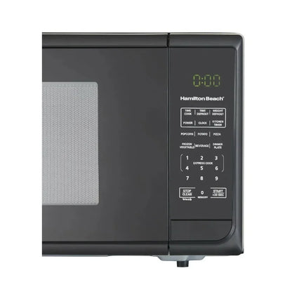 Black Microwave Oven