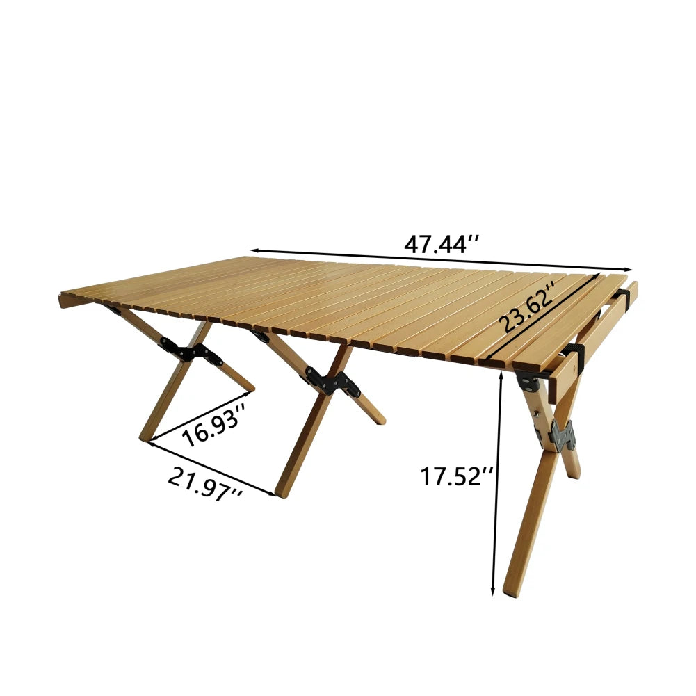 Foldable Portable Dining Table Set