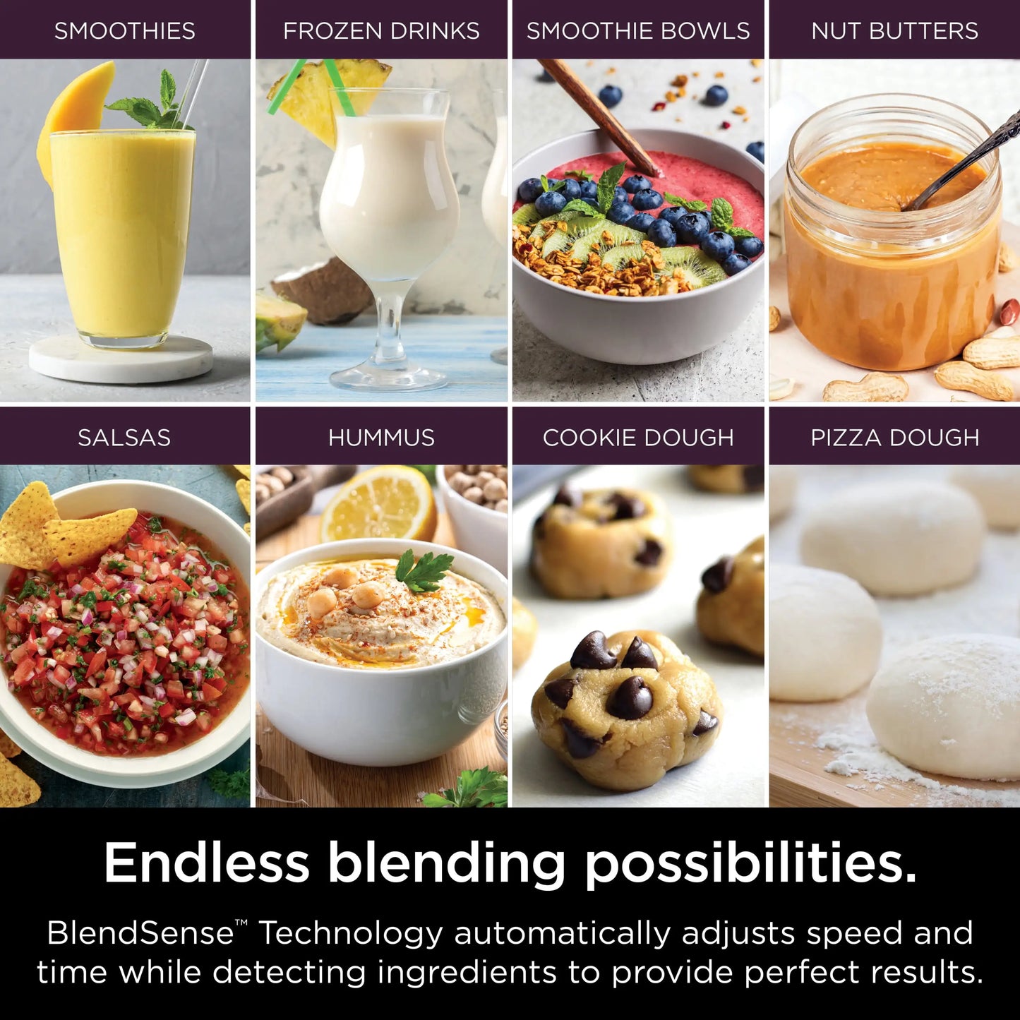 Blend Sense Technology Power Blender And Processor