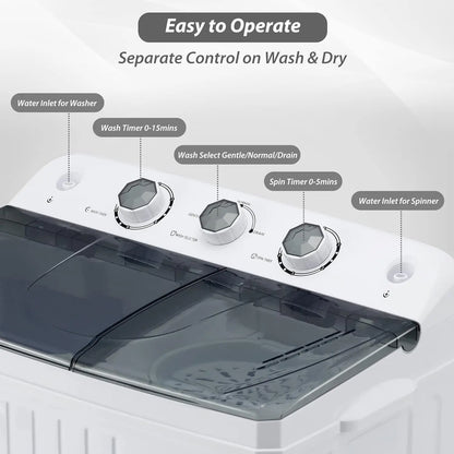 Portable Washing Machine Washer and Dryer Combo