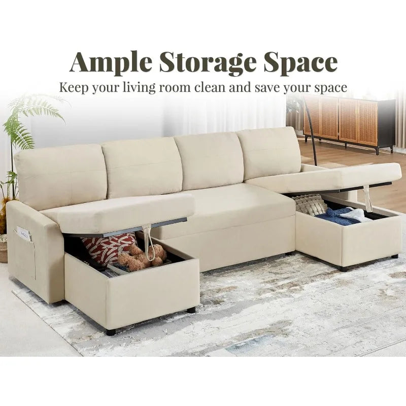 2 in 1 Sleeper Sofa