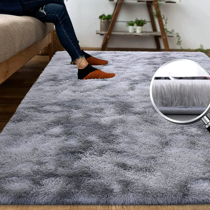 Large Area Rug Fluffy Warm Winter Carpets