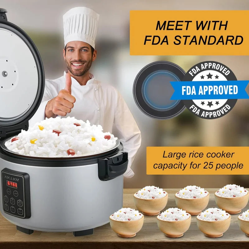 Commercial Rice Cooker & Food Warmer