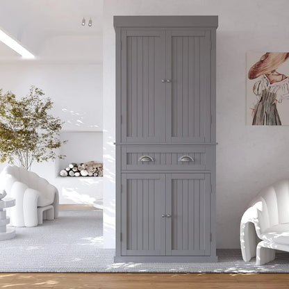 Kitchen Pantry Storage Cabinet With Doors