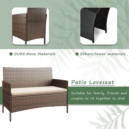 4- Piece Patio Furniture