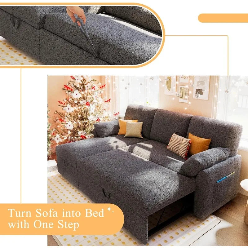 2 in 1 Sleeper Sofa