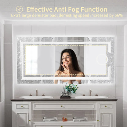 Dimmable Antifog LED Mirror