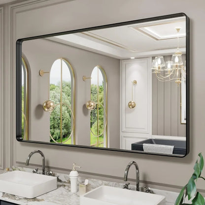 Bathroom Wall Mirror With LED Light