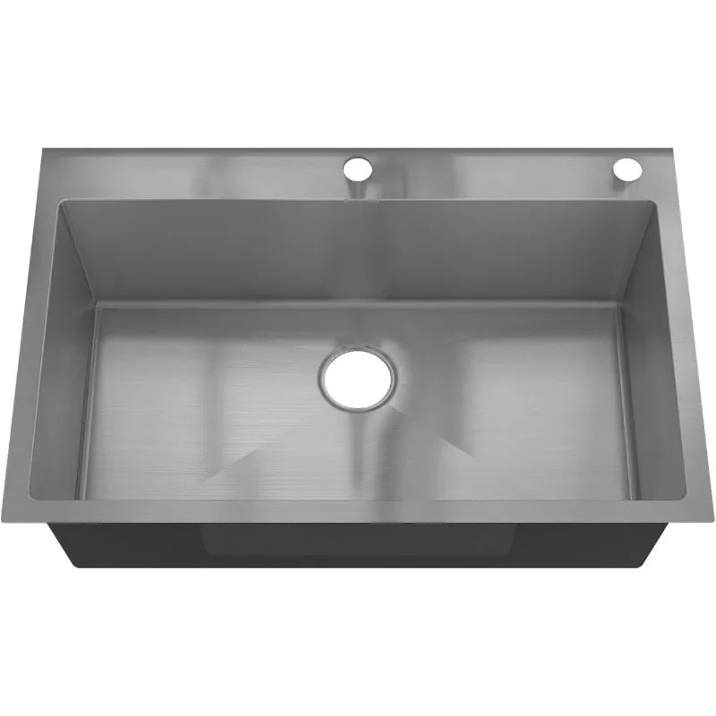 Drop In Single Bowl Kitchen Sink