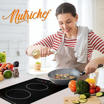 Cooker induction Two-Burner Electric Cooktop