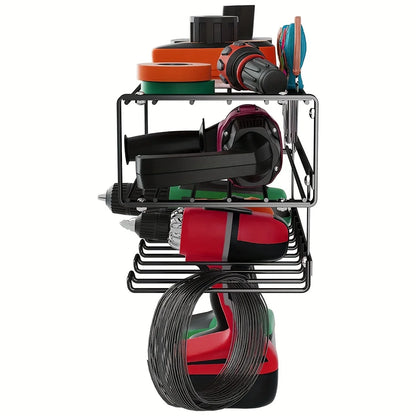 Electric Drill Storage Rack Wall Mount