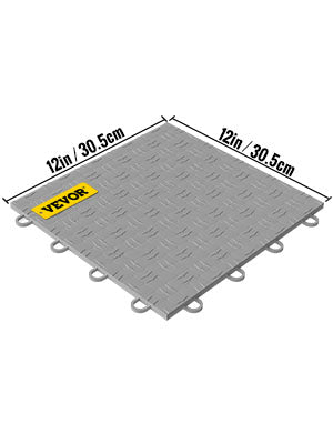 Garage Flooring Tiles 12"x12" 25 Or 50 Pack